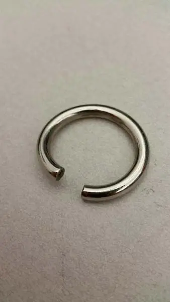 Broken metal ring from BYA Sports hammock