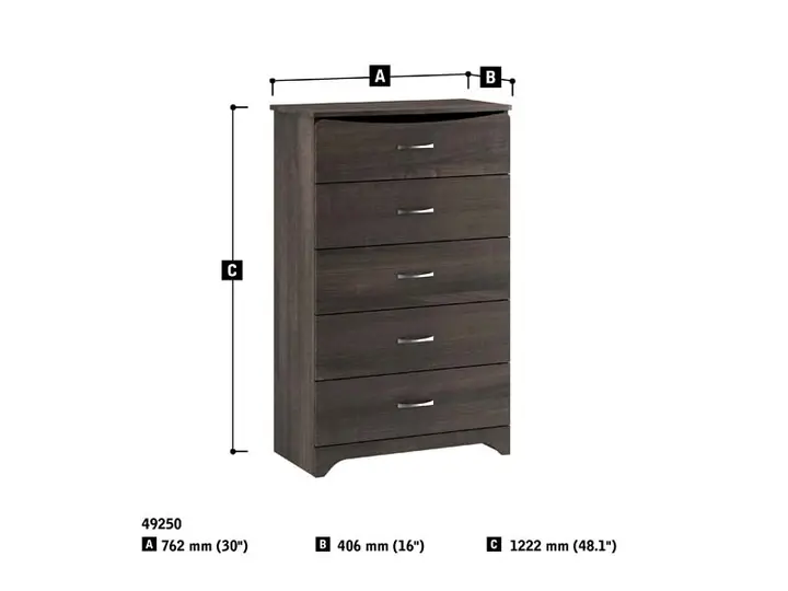 Brown Bestar Dream Dresser
