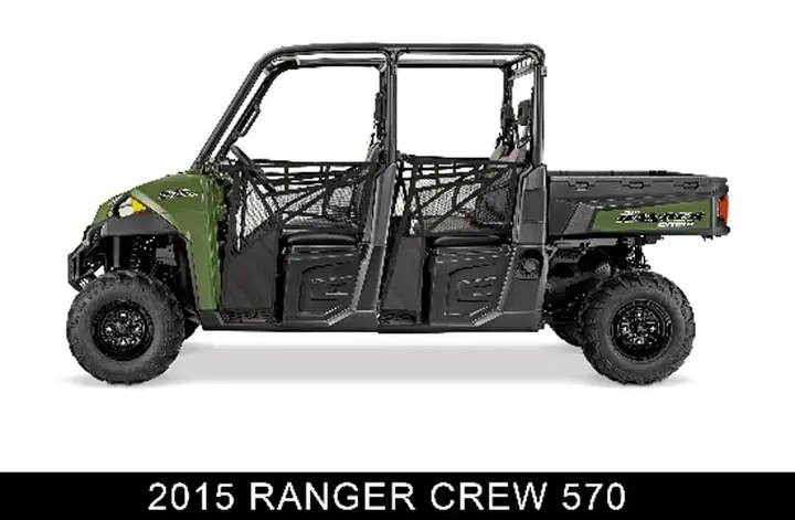 Recalled Polaris 2015 Ranger Crew 570 ROV