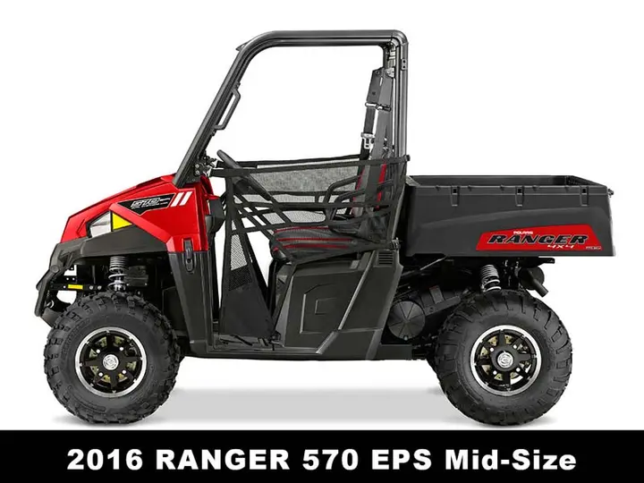 Recalled Polaris 2016 Ranger 570 EPS ROV