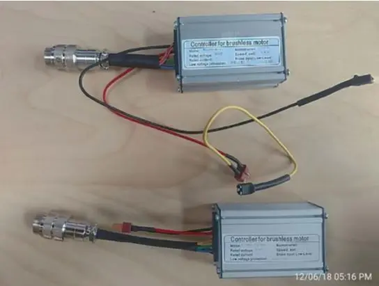 Recalled 24V/250W Motor Controller and 36V/350W