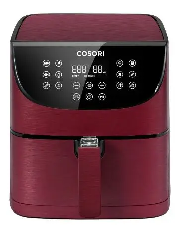 Recalled Cosori air fryer Models CP158-AF, CS158-AF, CAF-P581-RUSR, and CAF-P581S-RUSR (Wine Red)
