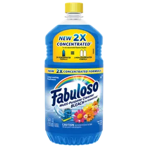 Recalled Fabuloso Multi-Purpose Cleaner Bleach Alternative 2X Concentrated Formula, Spring Fresh Scent, 56 fl oz