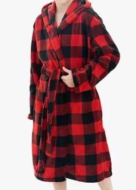 Recalled SGMWVB Children's Robe - plaid