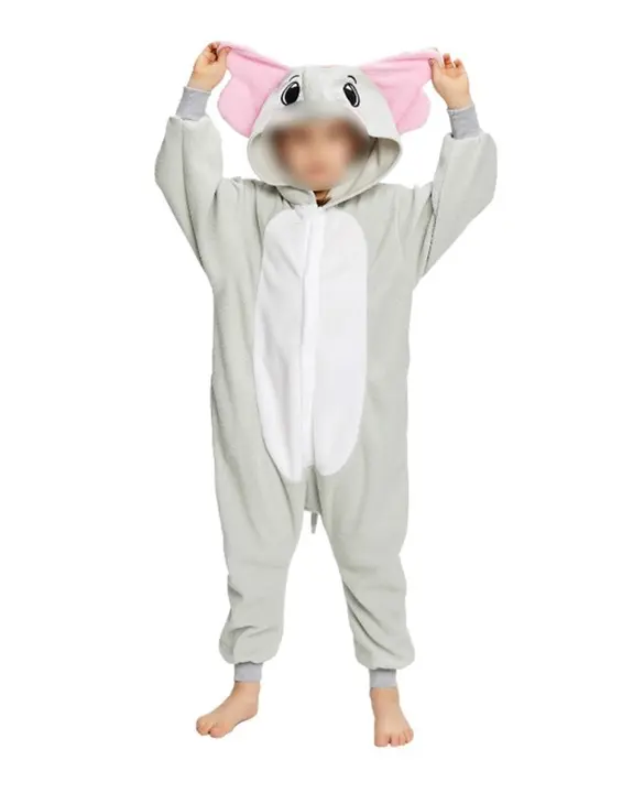 Recalled Shanghai Jing Cheng Landscape Engineering Company NewCosplay children's sleepwear (Gray elephant)