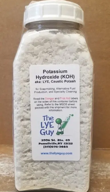 Recalled The Lye Guy Potassium Hydroxide