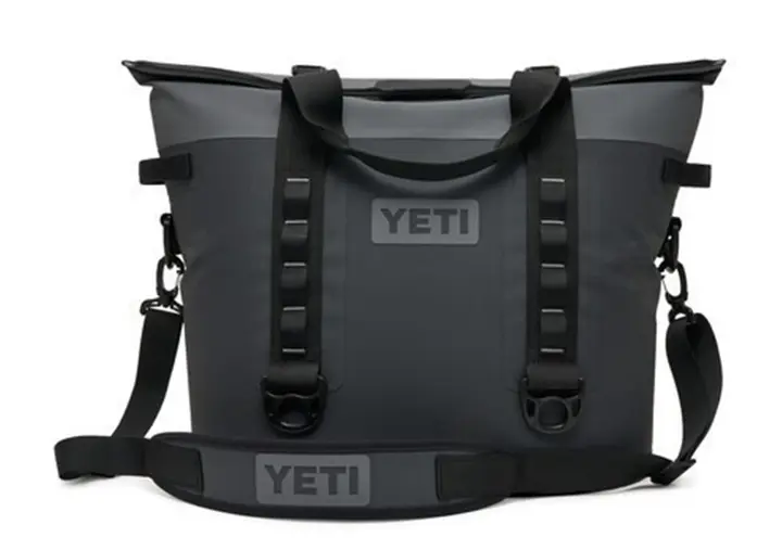 Recalled YETI Hopper M30 1.0 – Soft Cooler in Charcoal color