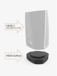 HEOS Go Pack with speaker.