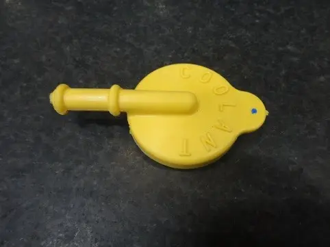 Replacement coolant cap