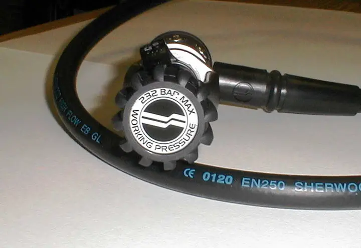 Recalled Maximus SCUBA regulator, model SRB5600CE