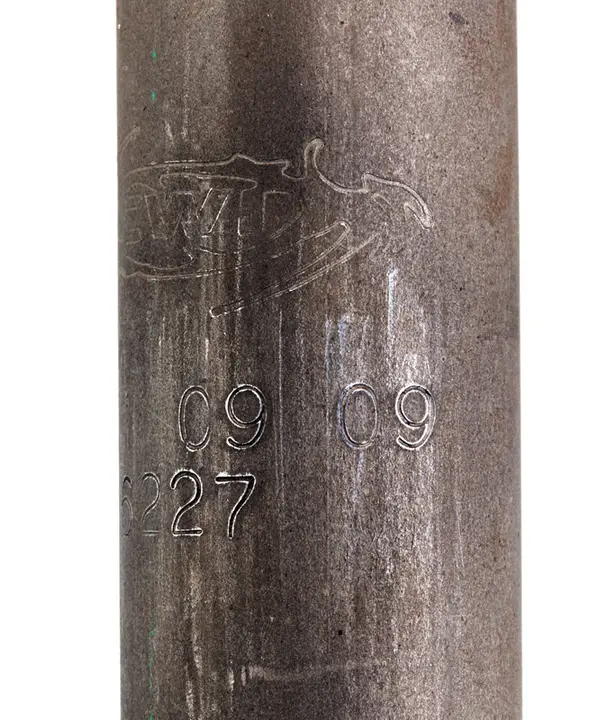 Batch code stamped on recalled bicycle fork’s steerer tube