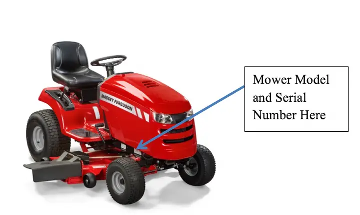 Massey Ferguson Brand Riding Lawn Mower