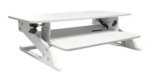 Recalled Sit-Stand Office Workstation (White)