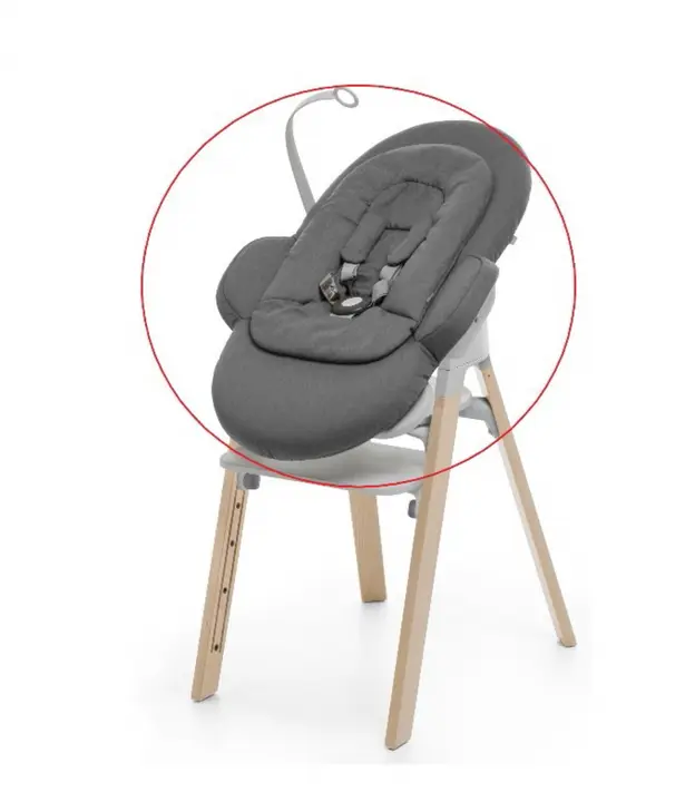 Stokke Steps Chair used with recalled bouncer