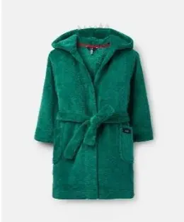 207961-TURTLGREEN Green robe 100% polyester XS, S, M, L