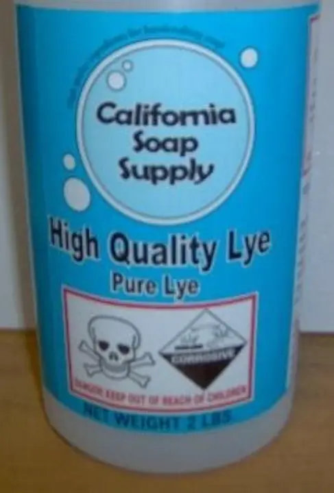 Recalled California Soap Supply Lye