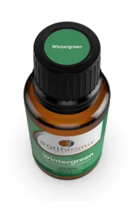 Recalled Earthroma Wintergreen Oil 15ml (top)