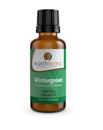 Recalled Earthroma Wintergreen Oil 30ml (front)