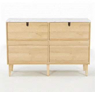 Recalled Sivan six-drawer double dresser (back view)