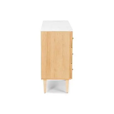 Recalled Sivan six-drawer double dresser (side view)