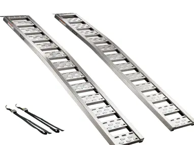 Recalled Traveller 1,500 lb. 12" x 84" Aluminum Sheet Arched Ramp