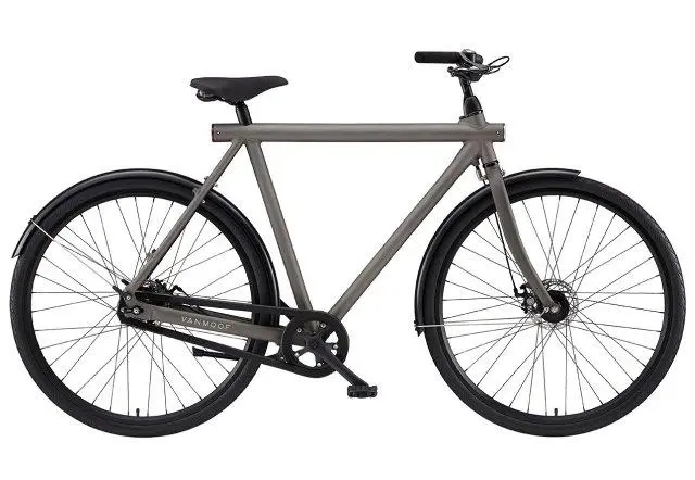 VanMoof S-series city bicycles: 8 speed diamond frame without integrated lock