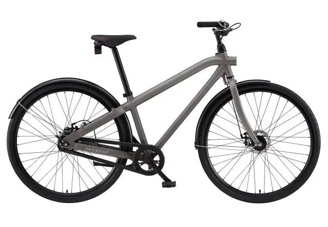 VanMoof S-series city bicycles 8 speed step through frame without integrated lock