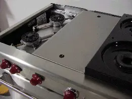 Recalled Wolf residential gas range, top