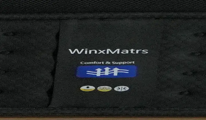 "WinxMatrs" is printed on a sewn-in label on the side of the recalled mattress