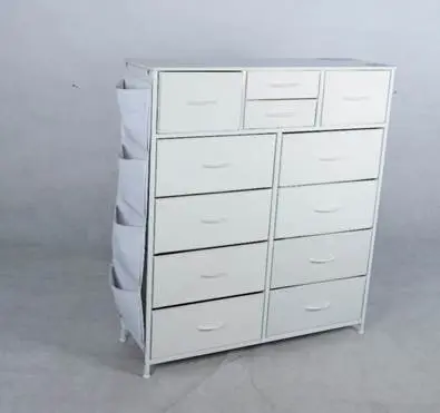 Recalled YaFiti 12-Drawer White Dresser (side view)