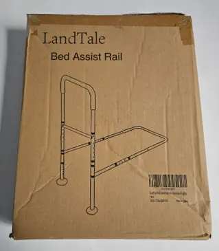 "LandTale" and SKU "EBR001" are printed on the product packaging and instructions manual of the recalled LandTale bed rail