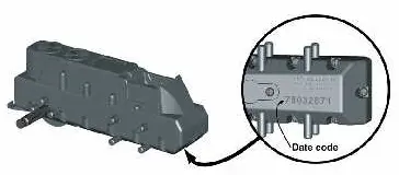 Recalled air motor that came in toy cars
