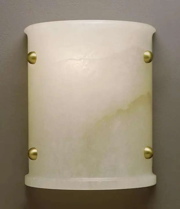 Recalled Alabaster Wall Sconce Light