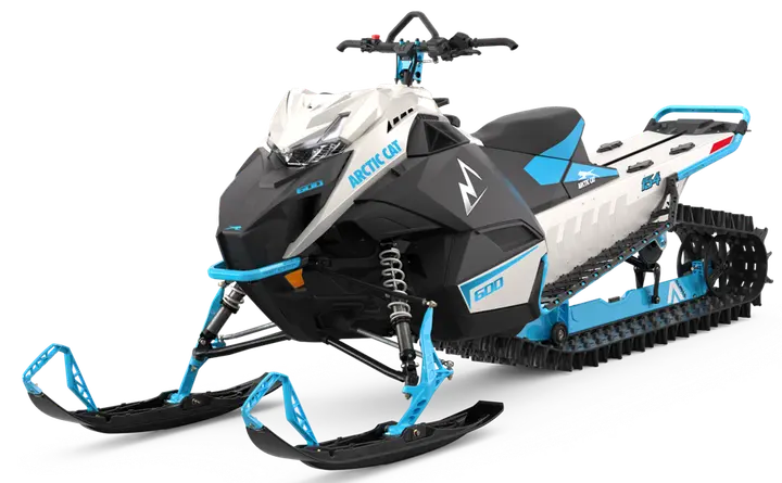 Recalled Artic Cat Mountain 600 Snowmobile (white)