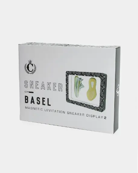 Recalled Culture King's Magnetic Levitation Sneaker Display 2 - packaging