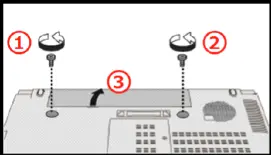 Battery pack removal guide