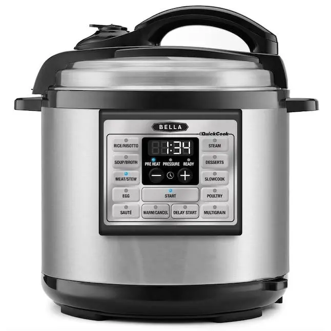 Recalled Bella 8-Quart Electric Pressure Cooker, Item No. 14682