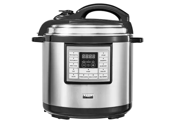 Recalled Bella Pro Series 8-Quart Electric Pressure Cooker, Item No. 90073