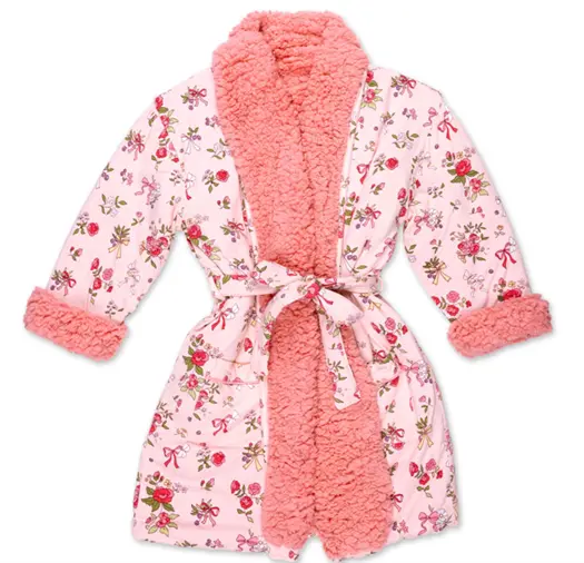 Recalled Bellabu Bear Children's Robe - Bows & Blooms