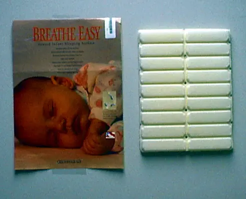 Breathe Easy Vented Infant Sleeping Surface packaging