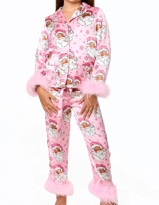 Recalled Mini Danica Loungewear Set – Kris Kringle (BK1108)
