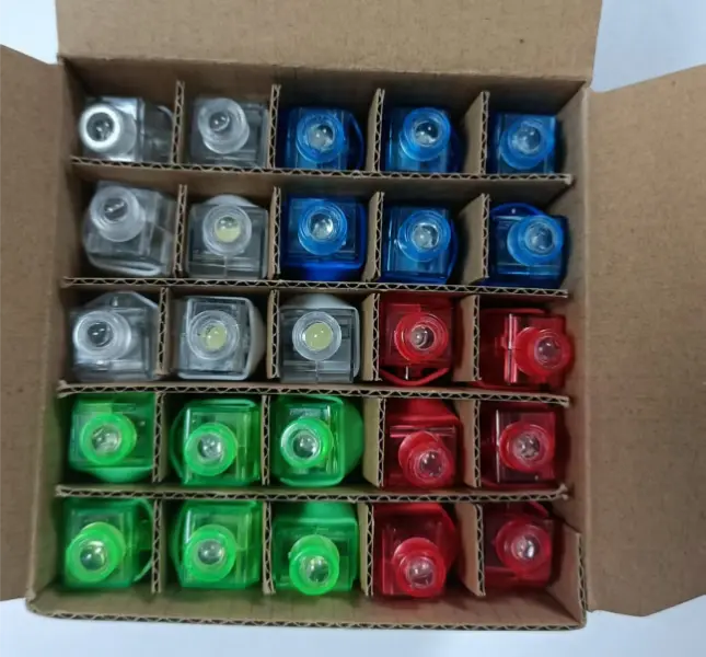 Recalled California Cade Electronic LED Projecting Finger Lights in Package