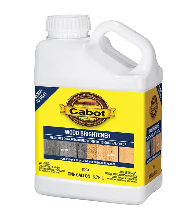 Valspar Cabot-branded wood brightener