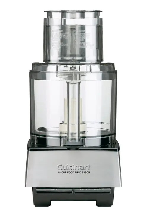 Examples of Cuisinart food processors with riveted blades