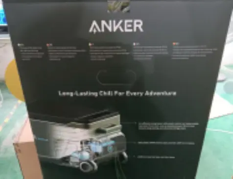 Packaging of recalled EverFrost Battery Powered Cooler Model A17A1