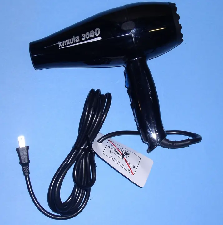 Recalled Formula 3000 hand-held hair dryer