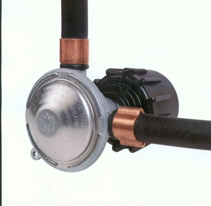 Recalled gas regulator