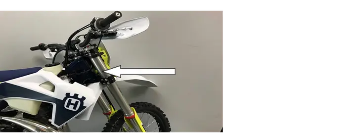The VIN number is located on the right side of the steering head. (which is in the same location for all makes and models)