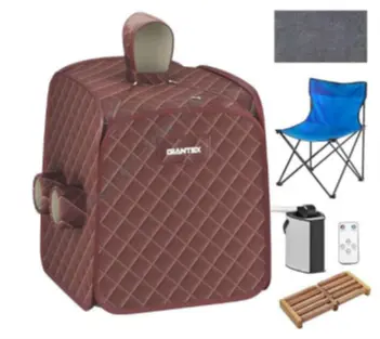 Recalled Portable Steam Sauna with accessories, Model Number: BA7733US-CF