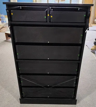 Recalled Hasuit 7-Drawer Dresser (back)